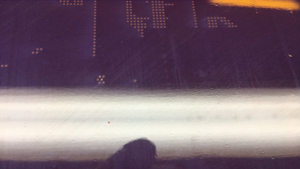 Примеры хаотичного ухода сверла с контактных площадок